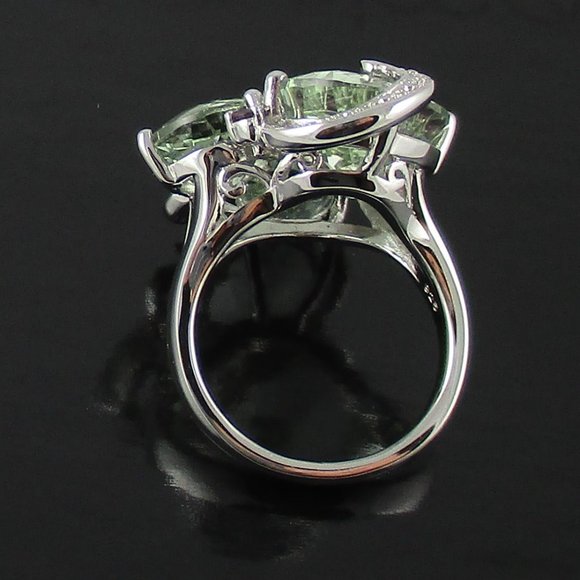 14.45ct Prasiolite European Ring - Picture 6 of 12
